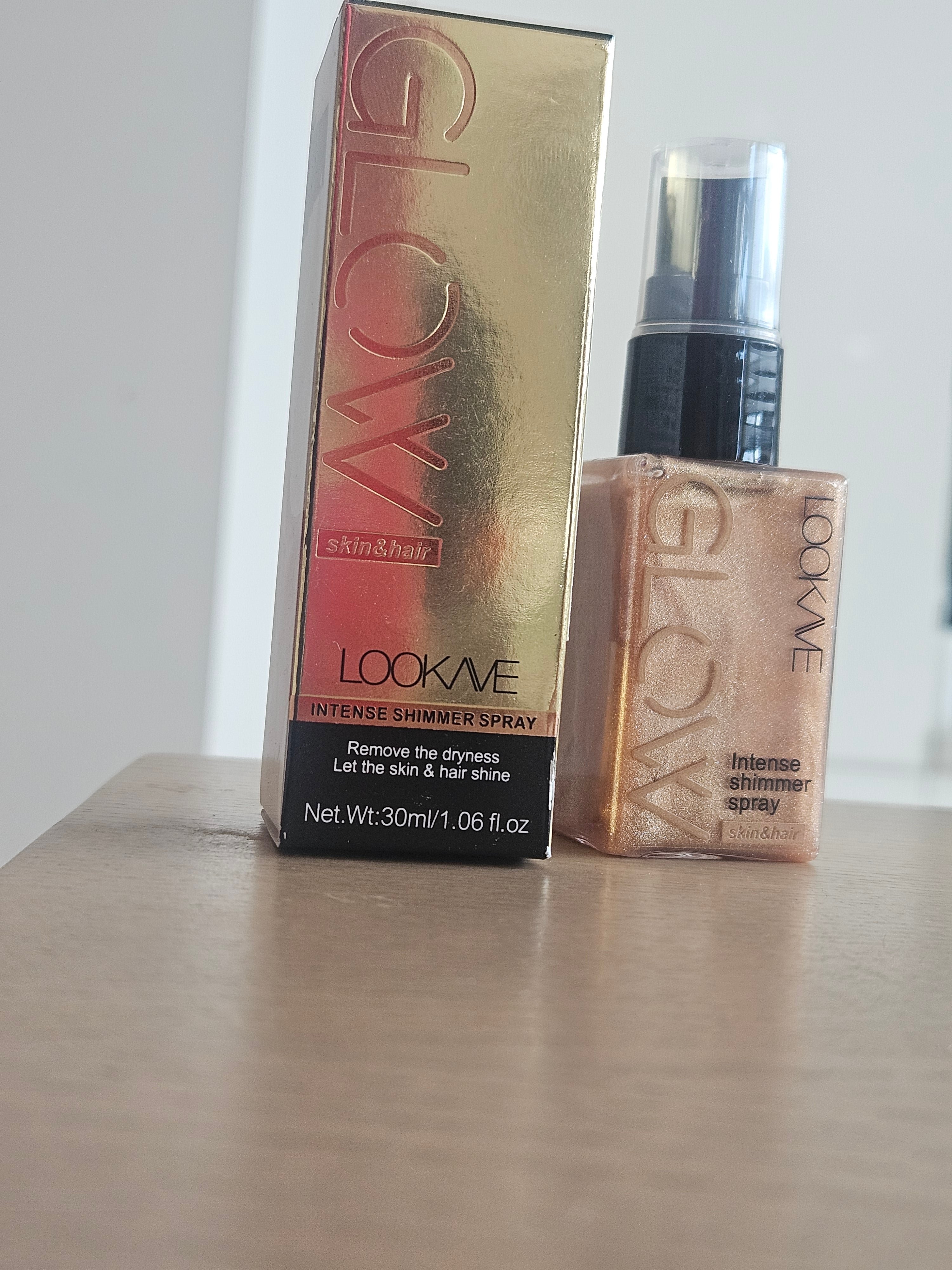 LOOKAVE Glow Intense Shimmer Spray 30 ml